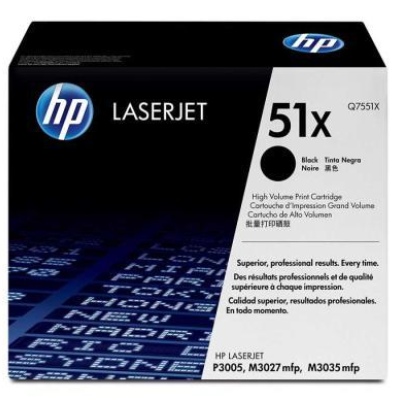HP Q7551X (51X) SİYAH TONER