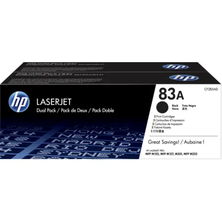 HP CF283AD (83A) 2Lİ SİYAH TONER