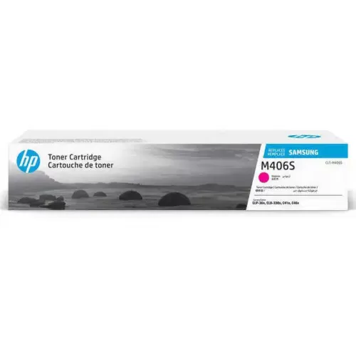Samsung CLT-M406S Kırmızı Orijinal Toner