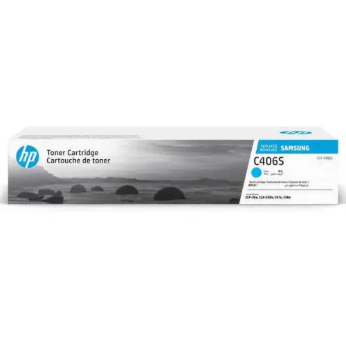Samsung CLT-C406S Mavi Orijinal Toner